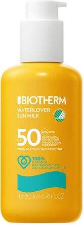 Waterlover Sun Milk Spf50 Solcreme Krop Nude Biotherm