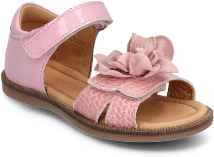 Bisgaard Agnes C Shoes Summer Shoes Sandals Pink Bisgaard