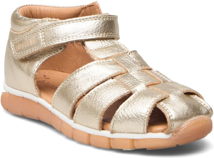 Bisgaard Billie Shoes Summer Shoes Sandals Gold Bisgaard