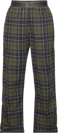 Core Pyjama Pants Night & Underwear Pyjamas Pyjama Pants Grønn Björn Borg*Betinget Tilbud