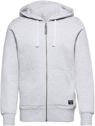 Centre Zip Hoodie Sport Sweatshirts & Hoodies Hoodies Grey Björn Borg