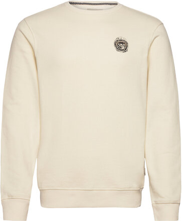 Sweatshirt Tops Sweatshirts & Hoodies Sweatshirts Cream Blend