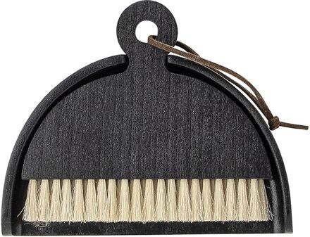 Cleaning Dustpan & Broom Home Kitchen Dishes & Cleaning Brooms & Broom Set Black Bloomingville