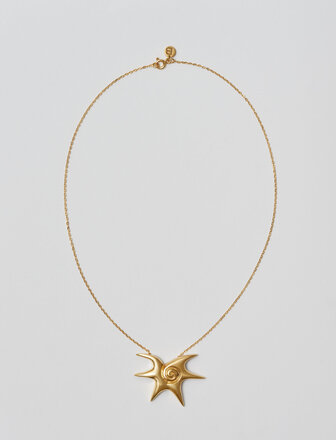 Mini Solar Necklace Accessories Jewellery Necklaces Statement Necklaces Gold Blue Billie