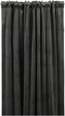 Anna Curtain Length Home Textiles Curtains Long Curtains Grå Boel & Jan*Betinget Tilbud