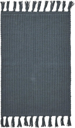 Carpet - Visingsö Home Textiles Rugs & Carpets Cotton Rugs & Rag Rugs Blue Boel & Jan