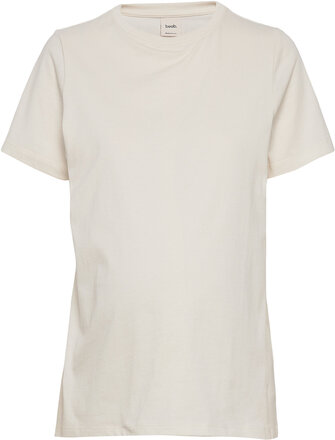 The-Shirt Tops T-shirts & Tops Short-sleeved Cream Boob