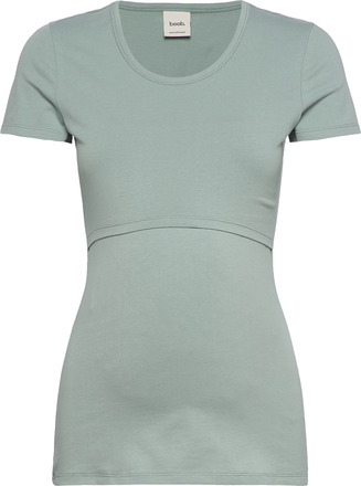 Classic S/S Top T-shirts & Tops Short-sleeved Grønn Boob*Betinget Tilbud