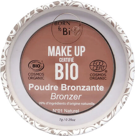 Born To Bio Organic Bronzing Powder Pudder Makeup Born To Bio