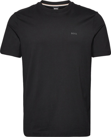 Thompson 01 Tops T-shirts Short-sleeved Black BOSS