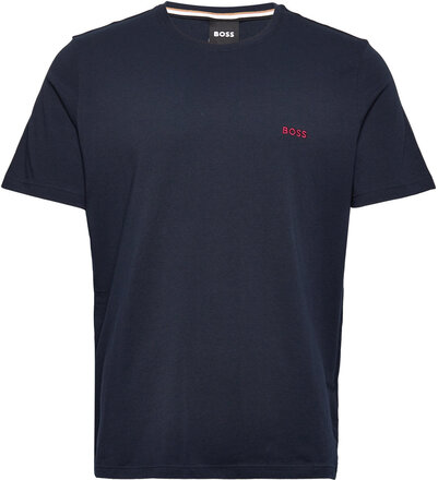 Mix&Match T-Shirt R T-shirts Short-sleeved Marineblå BOSS*Betinget Tilbud