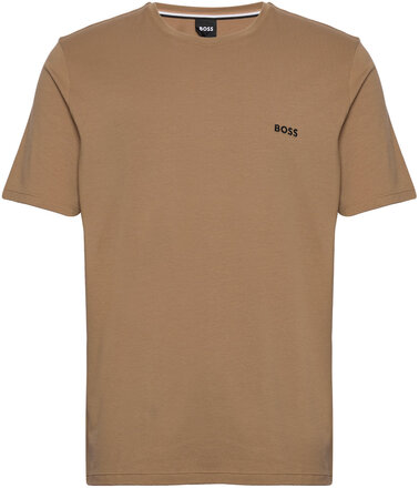 Mix&Match T-Shirt R T-shirts Short-sleeved Beige BOSS*Betinget Tilbud