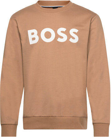 Soleri 02 Tops Sweat-shirts & Hoodies Sweat-shirts Beige BOSS