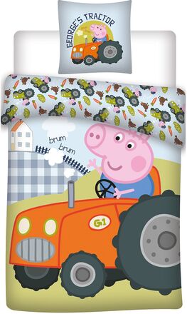 Bed Linen Junior Peppa Pig Pep 036 Home Sleep Time Bed Sets Multi/mønstret BrandMac*Betinget Tilbud