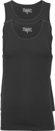 2-Pack Tank Tops T-shirts Sleeveless Black Bread & Boxers