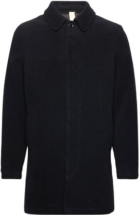 T-Coat Wool Designers Coats Wool Coats Black Brixtol Textiles