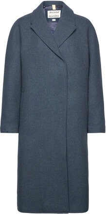 Deb Outerwear Coats Winter Coats Blå Brixtol Textiles*Betinget Tilbud