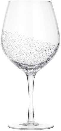 Rødvinsglas 'Bubble' Glas Home Tableware Glass Wine Glass Red Wine Glasses Nude Broste Copenhagen