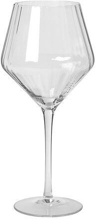 Bourgogne Glas 'Sandvig' Home Tableware Glass Wine Glass Red Wine Glasses Nude Broste Copenhagen