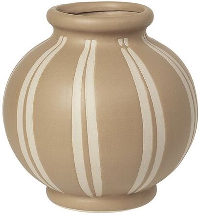 Vase 'Wilma' Keramik Home Decoration Vases Big Vases Multi/patterned Broste Copenhagen
