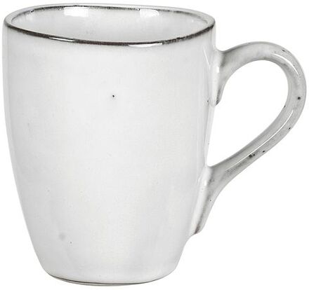 Cup With Handle Nordic Sand Home Tableware Cups & Mugs Coffee Cups Grå Broste Copenhagen*Betinget Tilbud