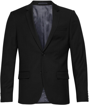Bs Hardmann Suits & Blazers Blazers Single Breasted Blazers Svart Bruun & Stengade*Betinget Tilbud
