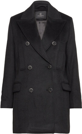 Catarinabbabella Coat Outerwear Coats Winter Coats Svart Bruuns Bazaar*Betinget Tilbud