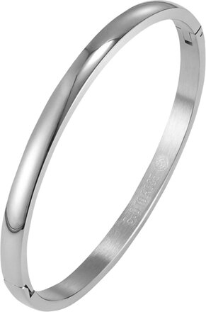 Annie Bangle Accessories Jewellery Bracelets Bangles Silver Bud To Rose