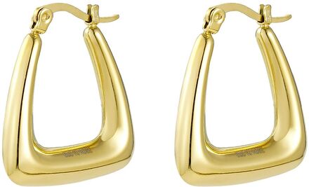 Bowie Earring Accessories Jewellery Earrings Hoops Gold Bud To Rose