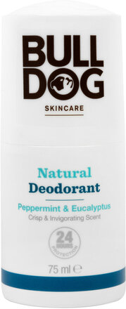 Peppermint & Eucalyptus Deodorant 75 Ml Beauty MEN Deodorants Sticks Nude Bulldog*Betinget Tilbud