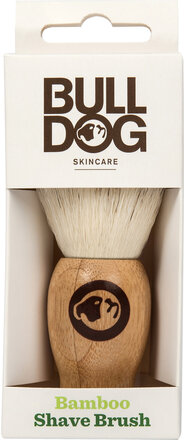 Bulldog Bamboo Shave Brush Beauty Men Shaving Products Shaving Brush Beige Bulldog
