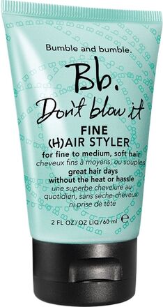 Dont Blow It Styling Cream Hårprodukt Nude Bumble And Bumble