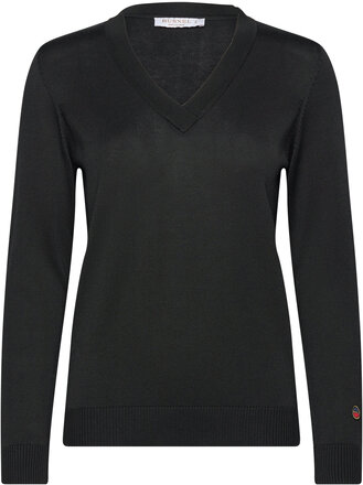Trixie Sweater Tops Knitwear Jumpers Black BUSNEL