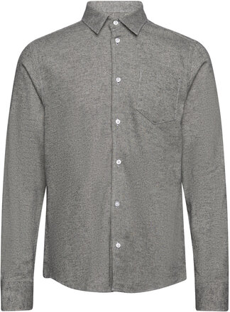 Bob Shirt Gots Tops Shirts Casual Grey By Garment Makers
