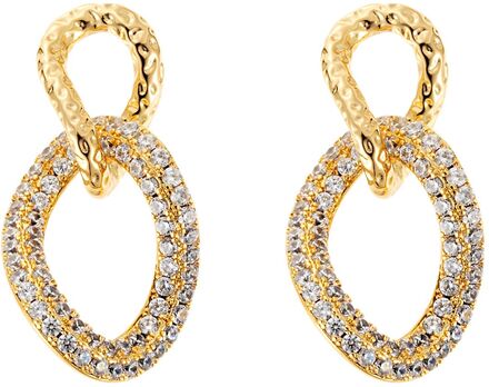 Annie Link Earring Örhänge Smycken Gold By Jolima