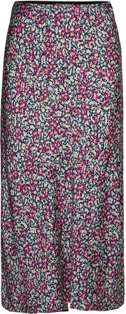 Aline Skirt Knelangt Skjørt Multi/mønstret By Malina*Betinget Tilbud