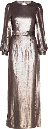 Cherie Dress Dresses Sequin Dresses Sølv By Malina*Betinget Tilbud