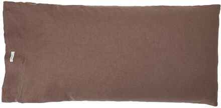 Gunhild Pyntepudebetræk Home Textiles Bedtextiles Pillow Cases Brown By NORD