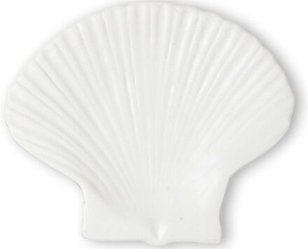 Plate Shell S Home Decoration Decorative Platters & Bowls Hvit Byon*Betinget Tilbud