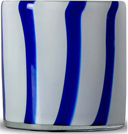 Candle Holder Calore Curve Xs Home Decoration Candlesticks & Lanterns Tealight Holders Blue Byon
