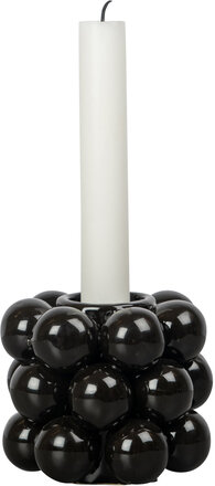 Candle Holder Globe S Home Decoration Candlesticks & Tealight Holders Black Byon