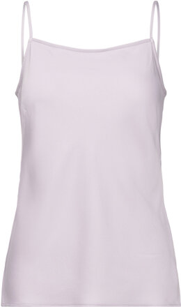 Recycled Cdc Cami Top T-shirts & Tops Sleeveless Lilla Calvin Klein*Betinget Tilbud