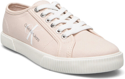 Ess Vulc Mono W Låga Sneakers Pink Calvin Klein
