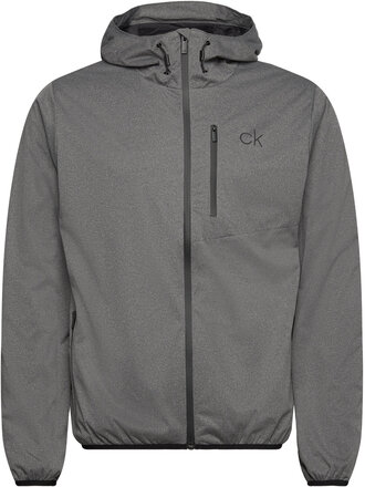 Ultron Hooded Jacket Sport Sport Jackets Grey Calvin Klein Golf