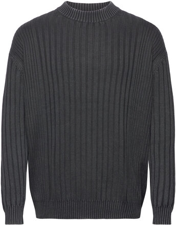 Gmd Sweater Tops Knitwear Round Necks Black Calvin Klein Jeans