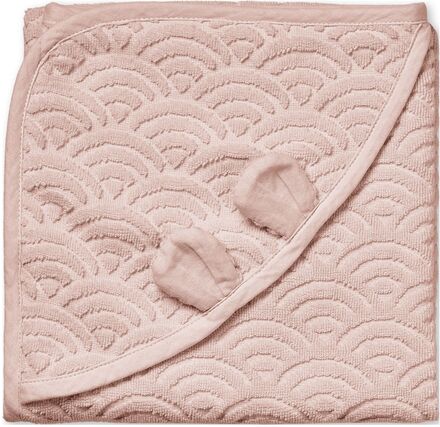 Towel, Baby, Hooded W/ Ears Home Bath Time Towels & Cloths Towels Rosa Cam Cam Copenhagen*Betinget Tilbud