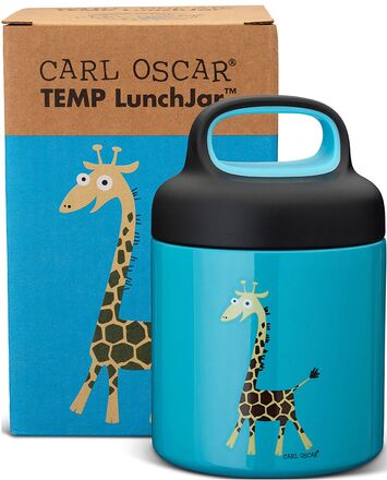Temp Lunchjar, Kids 0.3 L - Turquoise Home Meal Time Lunch Boxes Blue Carl Oscar