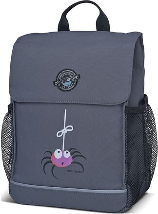 Pack N' Snack™ Backpack 8 L - Grey Ryggsäck Väska Grey Carl Oscar