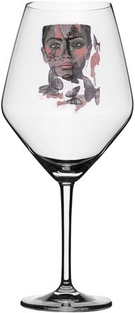 Butterfly Queen Wine Glass Home Tableware Glass Wine Glass White Wine Glasses Nude Carolina Gynning