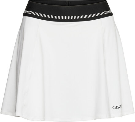 Court Elastic Skirt Sport Short White Casall